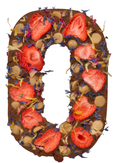 Chocoladecijfer 0