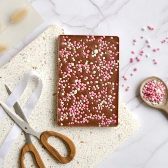 Hiep Hiep Chocola.. met roze muisjes!