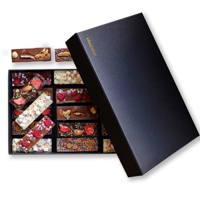 Chocolade bedankje versturen A big box of Thnx Chocstar